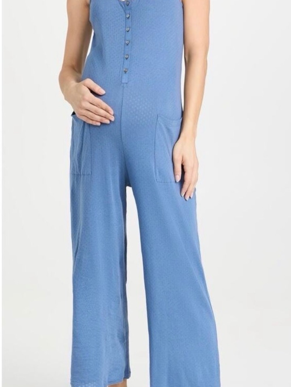 Hatch Blue Maternity Romper / Jumpsuit size 1 / S - Picture 8 of 8